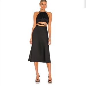 Misha collection black dress